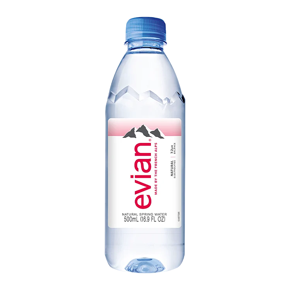 evian EVIAN NATURAL SPRING WATER | 500ML - Image 1