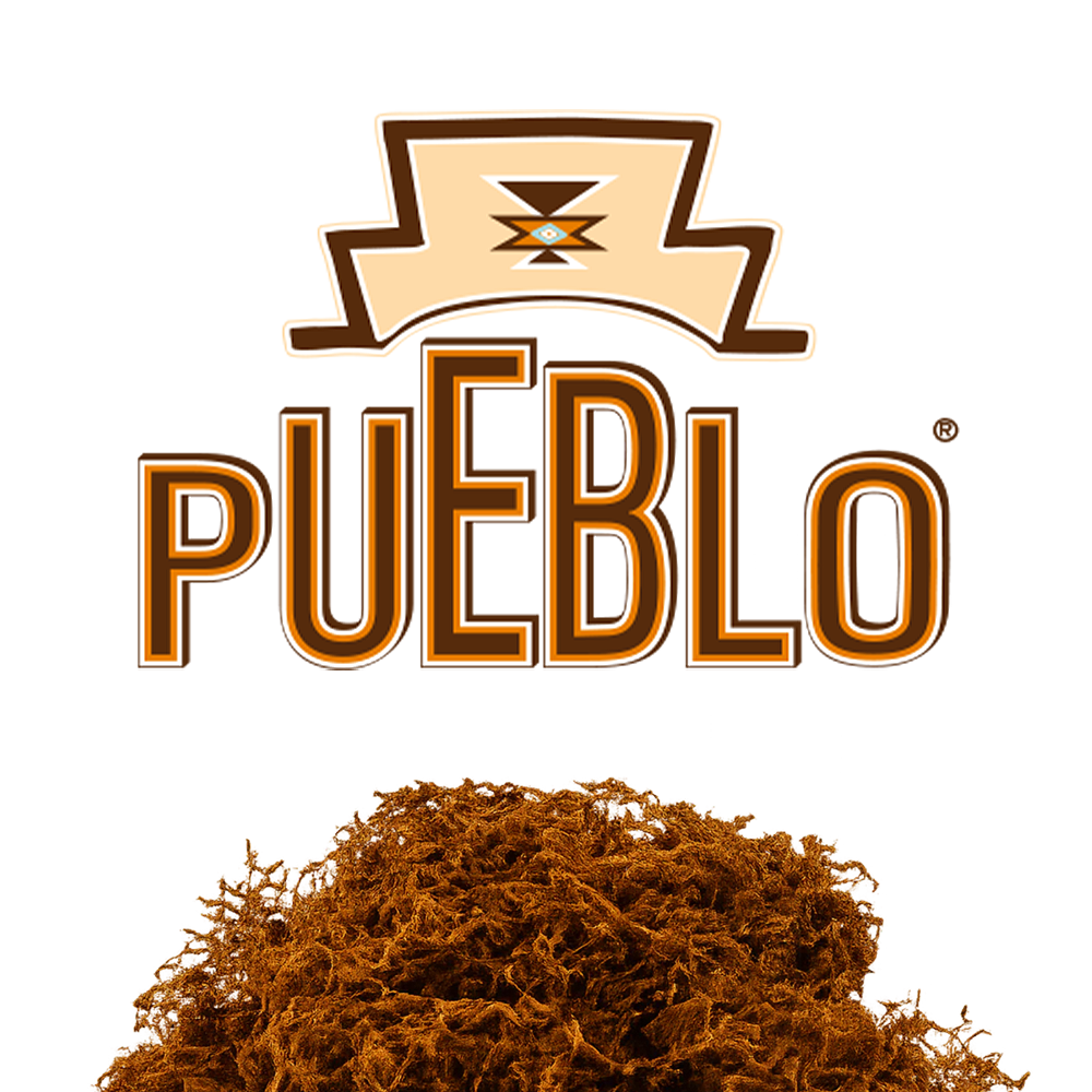 pueblo1 Rolling Tobacco PUEBLO Blue RYO 30g - Image 1